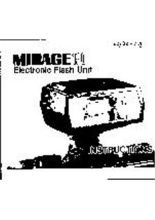 Dixons Mirage 180 manual. Camera Instructions.